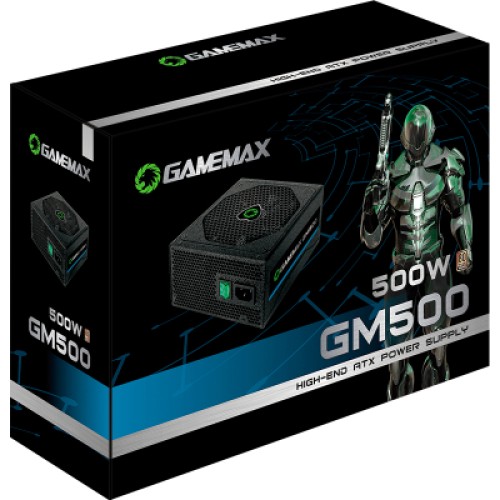 Блок питания Gamemax GM-500 80+ APFC Black