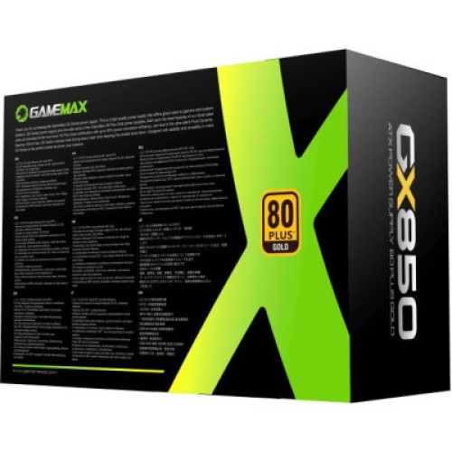Блок питания Gamemax GX-850 Modular