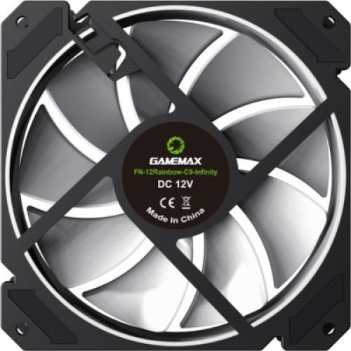 Кулер для корпуса Gamemax FN-12Rainbow-C9-Infinity