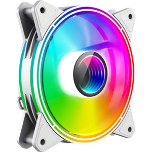Кулер для корпуса Gamemax FN-12Rainbow-Q-Infinity WT