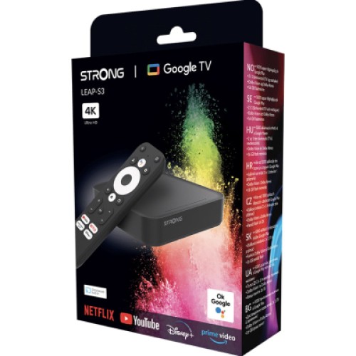Медиаплеер Strong LEAP-S3 Android TV BOX (LEAP-S3)