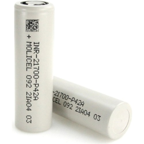 Аккумулятор 21700 4200mAh, 45A, button top Molicel (INR21700-P42A)