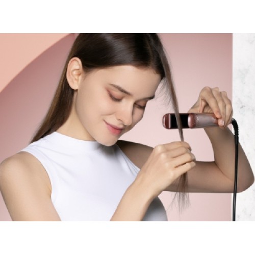 Выпрямитель для волос Xiaomi Enchen Hair Curling Iron Enrollor Pink / White EU