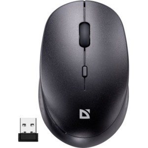 Мышка Defender Auris MB-027 Silent Wireless Black (52027)