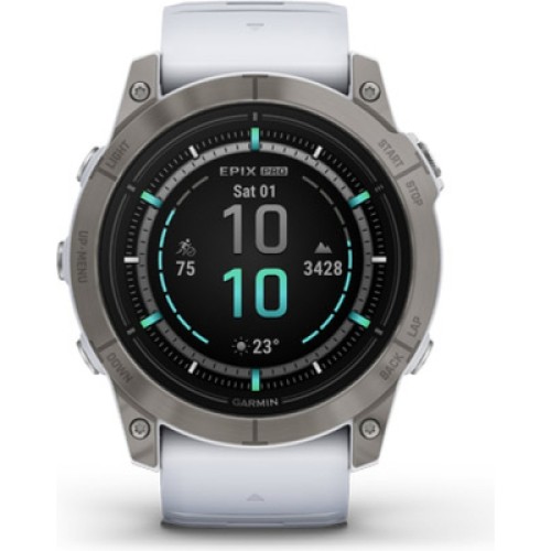 Смарт-часы Garmin EPIX PRO (g2), 51, Saph, Ti, Whitestone, GPS (010-02804-11) Смарт-часы Garmin EPIX PRO (g2), 51, Saph, Ti, Whitestone, GPS (010-02804-11)