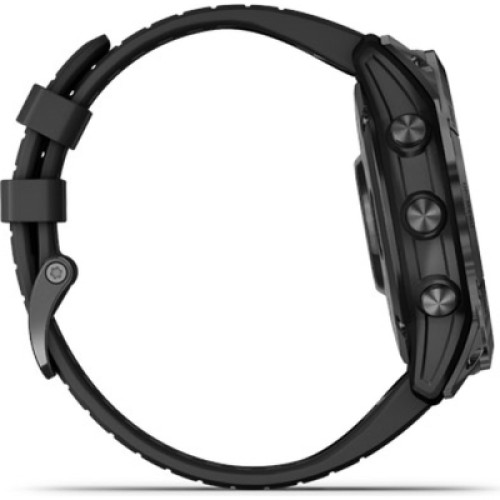 Смарт-часы Garmin fenix 7X Pro Saph Solar, Carbon Gray Ti w/Black Band, GPS (010-02778-11)