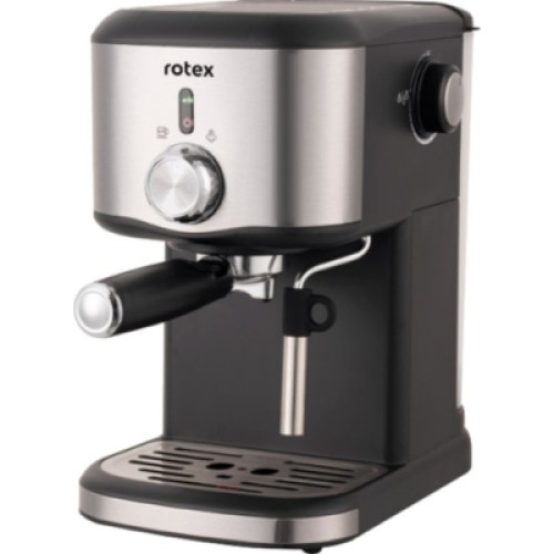 Рожковая кофеварка эспрессо Rotex RCM650-S
