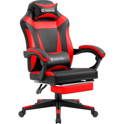 Кресло игровое Defender Cruiser Black-Red (64344)