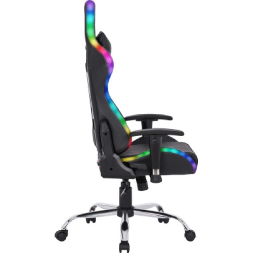 Кресло игровое Defender Ultimate RGB Black (64355)