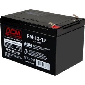 Батарея к ИБП Powercom 12В 12Ah (PM-12-12)