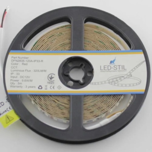 Светодиодная лента LED-STIL 9,6 Вт/м 2835 120 діодів IP33 12 В (DFN2835-120A-IP33-R)