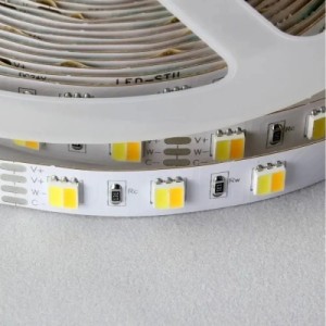 Світлодіодна стрічка LED-STIL 2700-6500K 12 Вт/м 5050 60 діодів IP33 12 Вольт 1200 lm двокольорова (DFP5050WW-60P-IP20-2W)