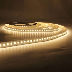 Світлодіодна стрічка LED-STIL 3000K 12 Вт/м 2835 128 діодів IP33 24 Вольта 1700 lm тепле світло (DFP2835-128B3-IP33-24V)