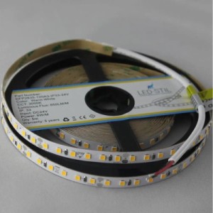 Світлодіодна стрічка LED-STIL 3000K 6 Вт/м 2835 128 діодів IP33 24 Вольта 850 lm тепле світло (DFP2835-128A3-IP33-24V)