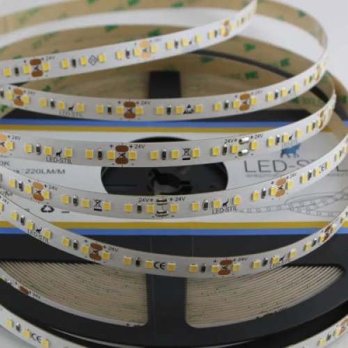 Светодиодная лента LED-STIL 4000K 2 Вт/м 2835 120 діодів IP33 24 Вольта 220 lm нейтральне світло (DFN2835-120B4-2w-IP33-24V)