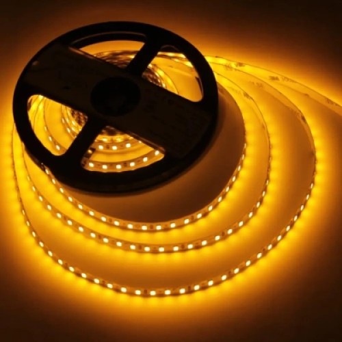 Светодиодная лента LED-STIL 9,6 Вт/м 2835 120 діодів IP33 12 Вольт 70 lm ЖОВТИЙ (DFN2835-120A-IP33-Y)