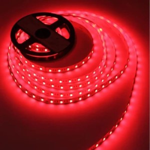 Світлодіодна стрічка LED-STIL RGB+W 4000К 18 Вт/м 5050 60 діодів IP33 24 Вольта 180 lm кольорова (DFP5050RGBW4-60P-IP33-24V)