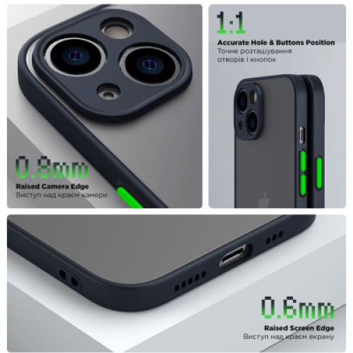 Чехол для мобильного телефона Armorstandart Frosted Matte Xiaomi Redmi 12 4G Blue (ARM68551)
