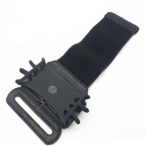 Тримач для смартфонів BeCover спортивний, на руку, чорний (BC-RZSS034 / 709634)