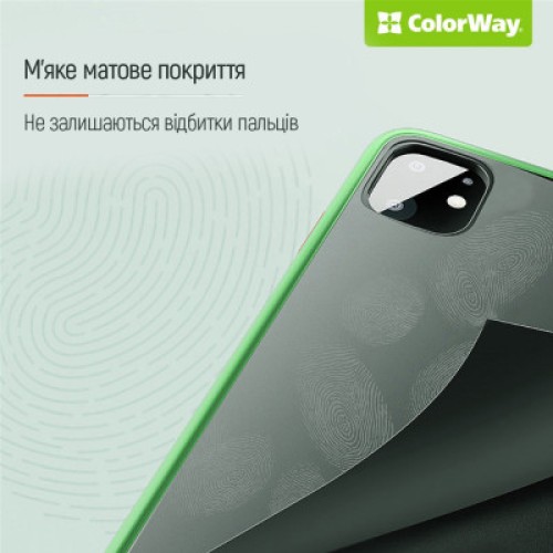 Чехол для мобильного телефона ColorWay Smart Matte Xiaomi Redmi 12 black (CW-CSMXR12-BK)