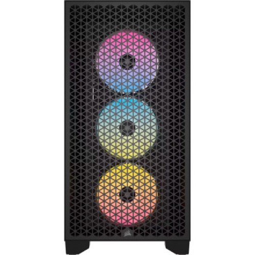 Корпус Corsair 3000D RGB Tempered Glass (CC-9011255-WW) Корпус Corsair 3000D RGB Tempered Glass (CC-9011255-WW)
