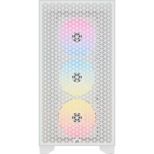 Корпус Corsair 3000D RGB Tempered Glass White (CC-9011256-WW) Корпус Corsair 3000D RGB Tempered Glass White (CC-9011256-WW)