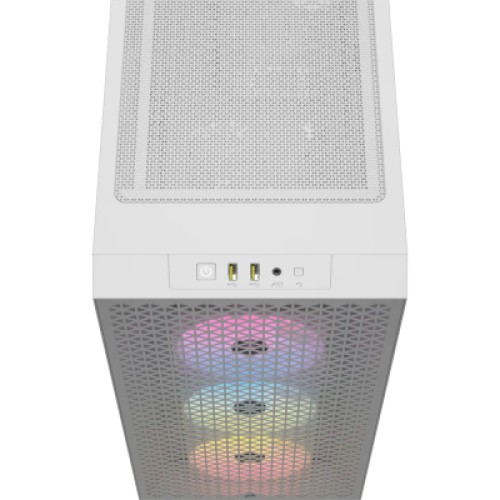 Корпус Corsair 3000D RGB Tempered Glass White (CC-9011256-WW) Корпус Corsair 3000D RGB Tempered Glass White (CC-9011256-WW)