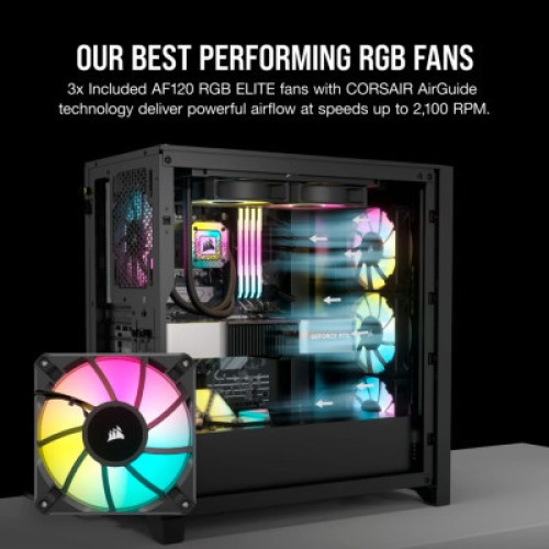 Корпус Corsair iCUE 4000D RGB Airflow Black (CC-9011240-WW) Корпус Corsair iCUE 4000D RGB Airflow Black (CC-9011240-WW)