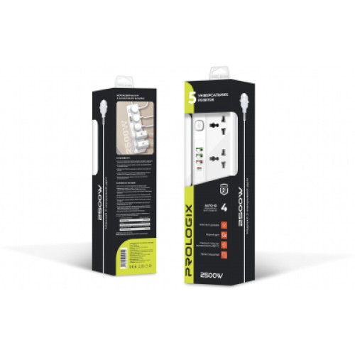 Сетевой фильтр питания Prologix Premium PR-SC5415W (PR-SC5415W)