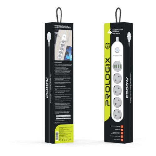 Сетевой фильтр питания Prologix Premium PR-SE4432W (PR-SE4432W)