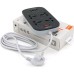 Сетевой фильтр питания LDNIO SC4407, 3 роз+4USB (SC4407)
