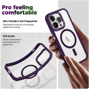 Чохол до мобільного телефона Armorstandart Unit MagSafe Apple iPhone 11 Purple (ARM68875)
