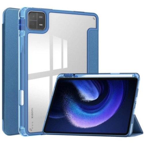 Чехол для планшета BeCover TPU Edge stylus mount Xiaomi Mi Pad 6 / 6 Pro 11" Blue (709559)