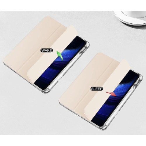 Чехол для планшета BeCover TPU Edge stylus mount Xiaomi Mi Pad 6 / 6 Pro 11" Rose Gold (709557)