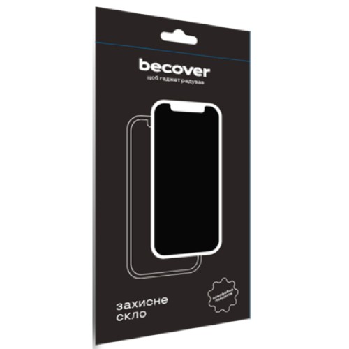 Стекло защитное BeCover Xiaomi Redmi 12 Black (709610)