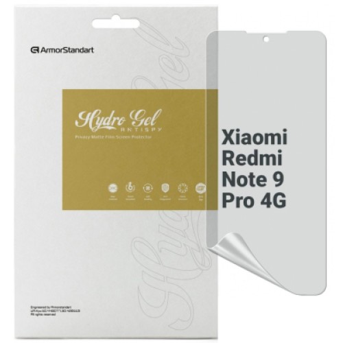 Пленка защитная Armorstandart Anti-spy Xiaomi Redmi Note 9 Pro 4G (ARM70396)