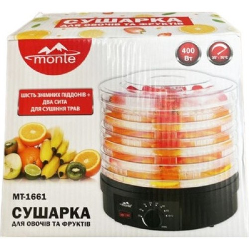 Сушка для овощей и фруктов Monte MT-1661