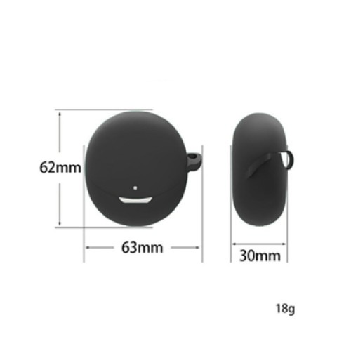 Чехол для наушников BeCover Silicon для OPPO Enco Air3 (ETE31) Black (709569)