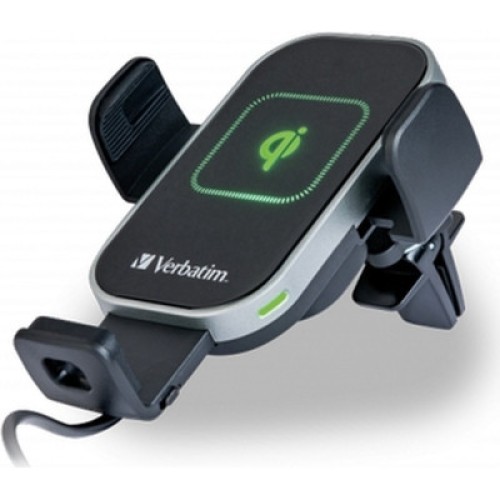 Универсальный автодержатель Verbatim FWC-02 with Qi Fast Wireless Car Charger (49553)