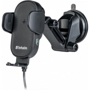 Универсальный автодержатель Verbatim FWC-01 with Qi Fast Wireless Car Charger (49552)