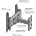 Кронштейн Charmount TV02T-R2 White