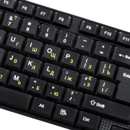 Клавиатура Piko KB-005 USB Black (1283126472459)