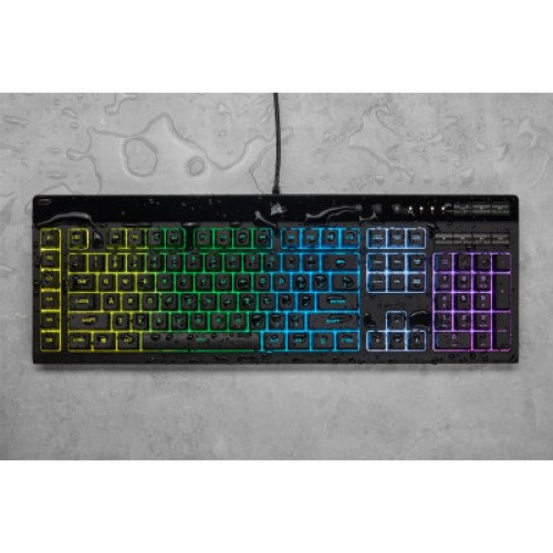 Клавиатура Corsair K55 RGB Pro USB UA Black (CH-9226765-RU) Клавиатура Corsair K55 RGB Pro USB UA Black (CH-9226765-RU)