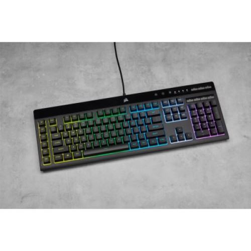 Клавиатура Corsair K55 RGB Pro USB UA Black (CH-9226765-RU) Клавиатура Corsair K55 RGB Pro USB UA Black (CH-9226765-RU)