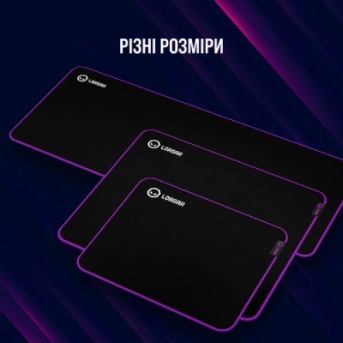 Коврик для мышки Lorgar Main 313 Black/Purple (LRG-GMP313)