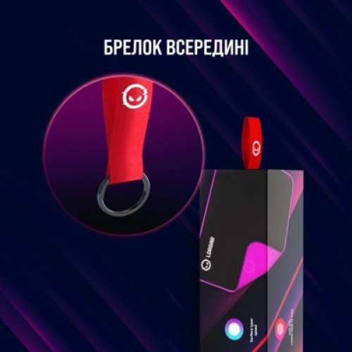 Коврик для мышки Lorgar Main 313 Black/Purple (LRG-GMP313)