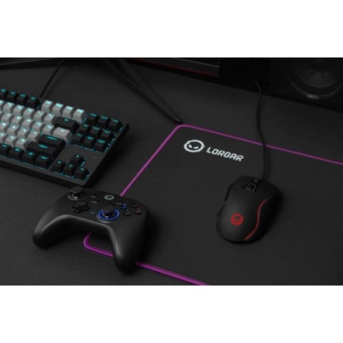 Коврик для мышки Lorgar Main 313 Black/Purple (LRG-GMP313)