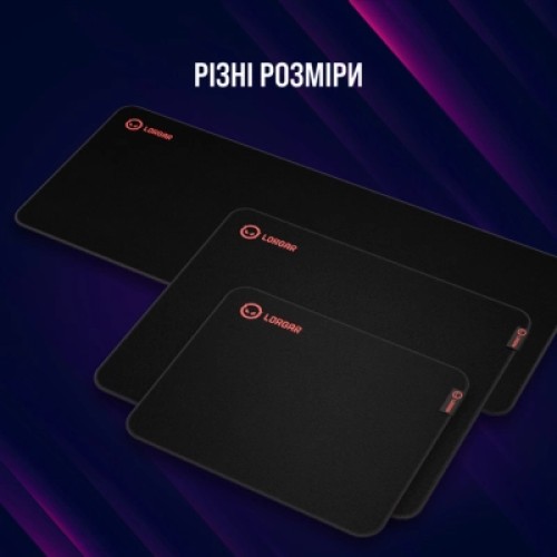 Коврик для мышки Lorgar Main 323 Black/Red (LRG-GMP323)
