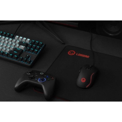 Коврик для мышки Lorgar Main 323 Black/Red (LRG-GMP323)
