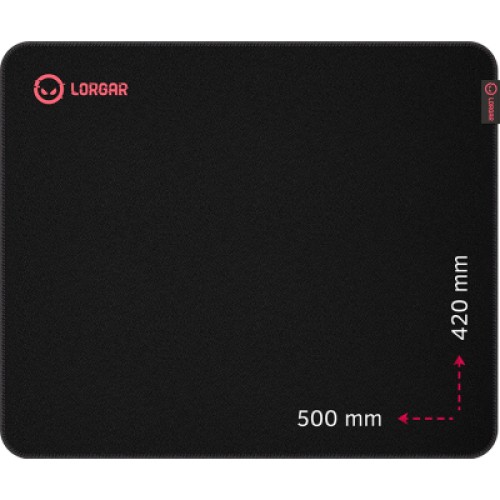 Коврик для мышки Lorgar Main 325 Black/Red (LRG-GMP325)
